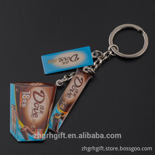 Offerset printing promotional unusual KeyRings